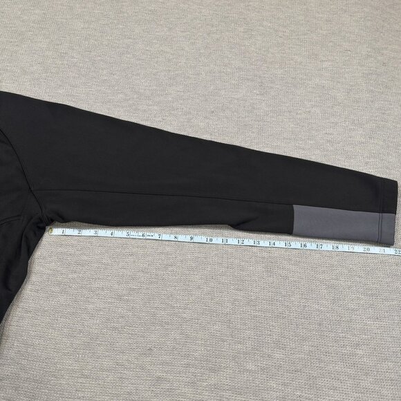 The North Face Canyonlands 1/2 Zip Sweatshirt Mens Size XL Mock Neck Black Gray - Picture 11 of 14